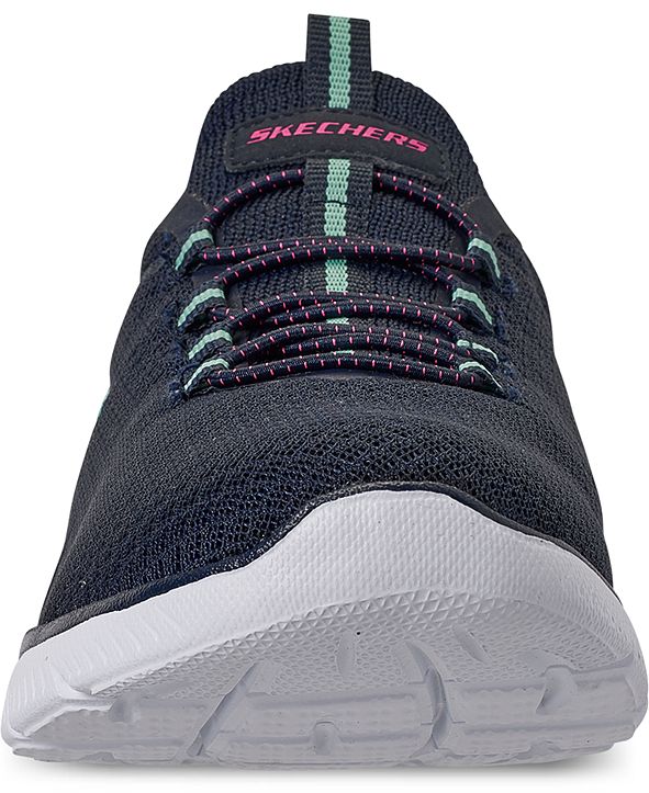 skechers women's summits wide width athletic sneakers from finish line