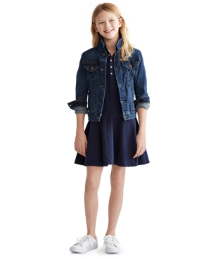 Polo Ralph Lauren Big Girls Denim Trucker Jacket