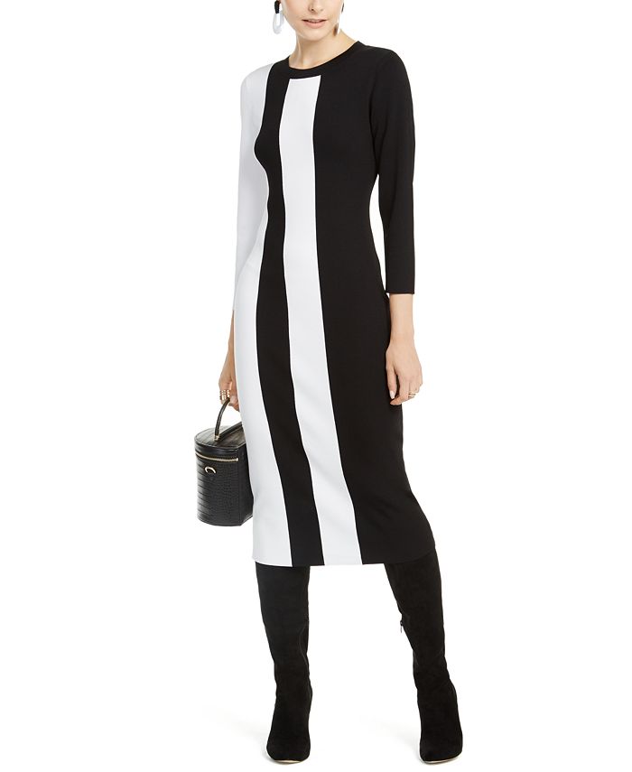 Macy's inc sweater dress top