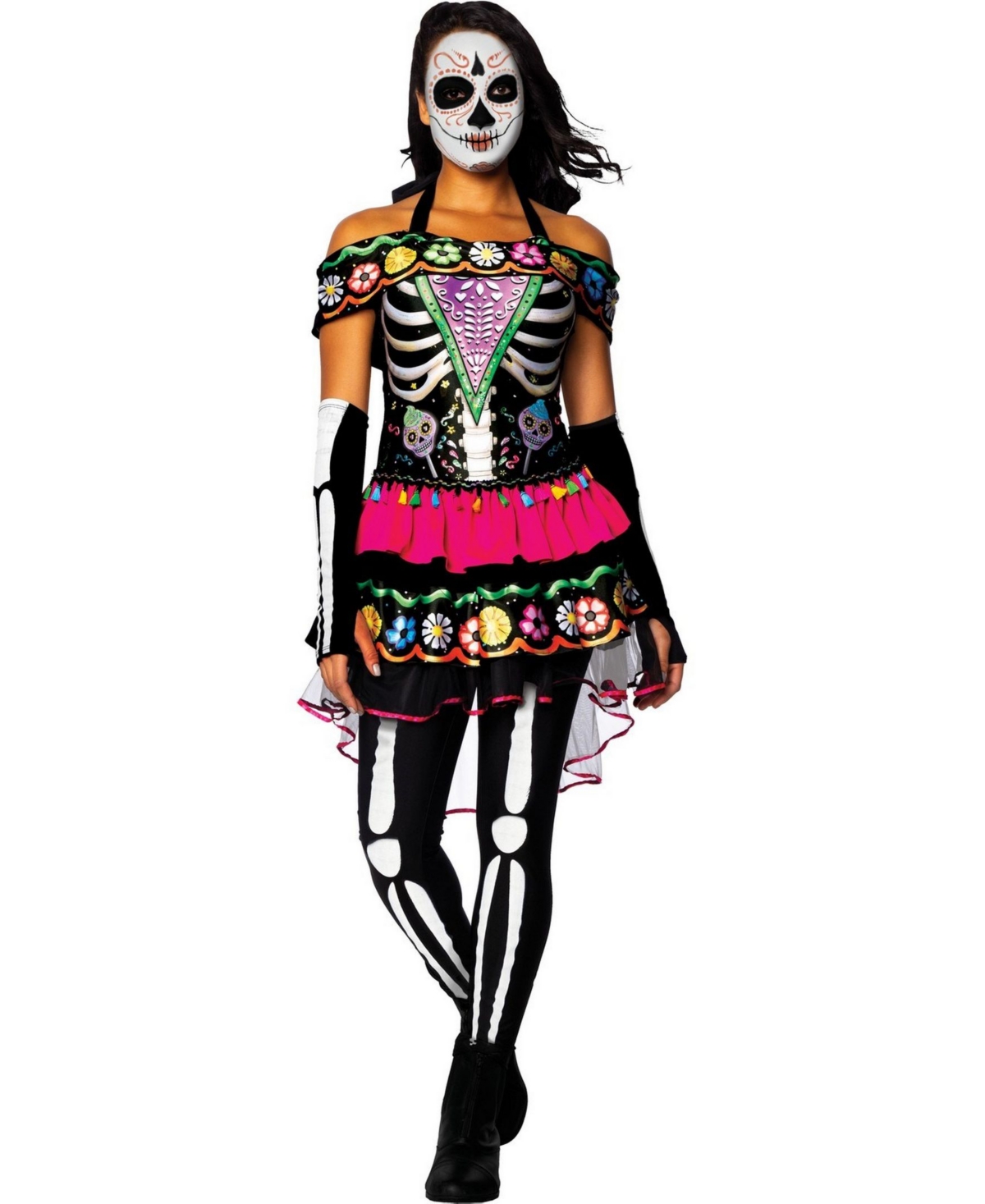 BuySeasons Women's Day of The Dead Adult Costume