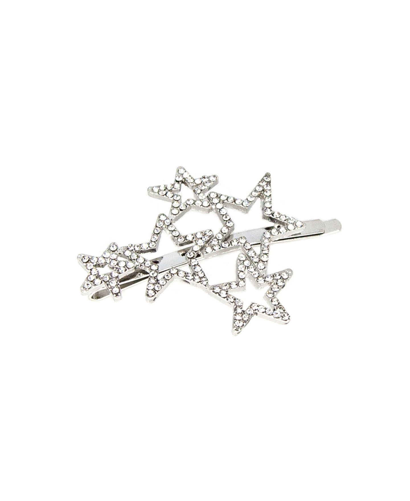 Женские аксессуары Soho Style Crystal Star Cluster Bobby Pin, цвет: Прозрачный — фото 1