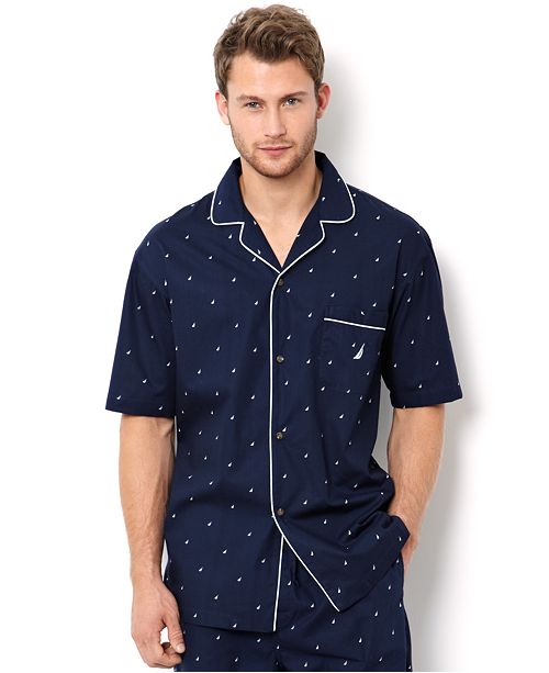 silk pajama shirt mens