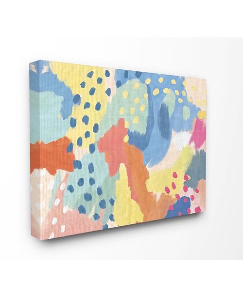 Stupell Industries Bright Life Abstract Colors Canvas Wall Art 16