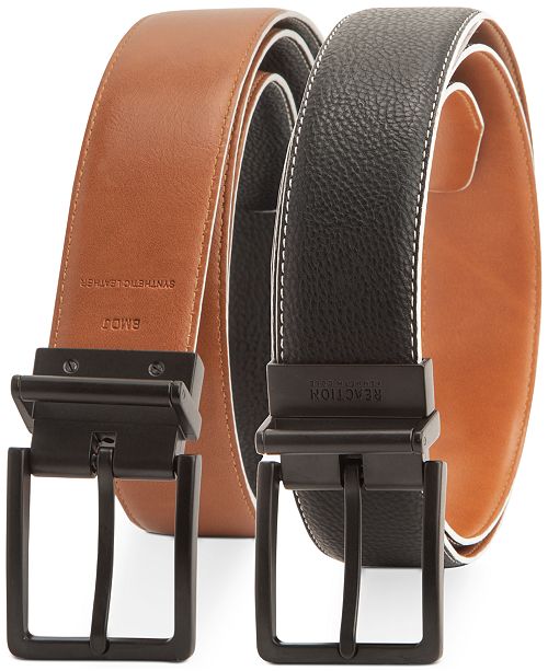 Kenneth Cole Reaction Men S Reversible Casual Belt Reviews All