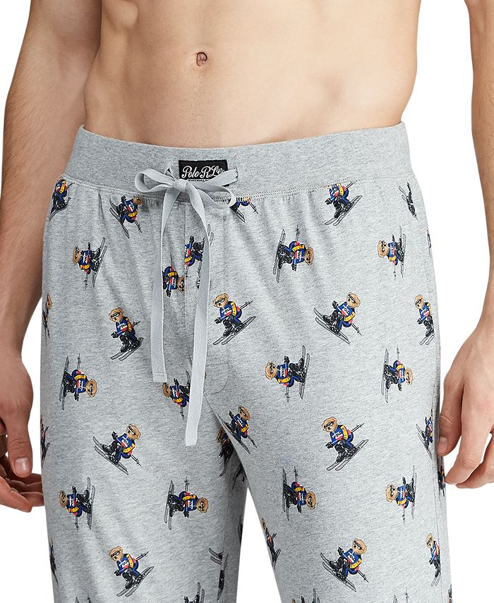 Polo Ralph Lauren Men's Ski Bear Pajama Joggers, Created for Macy's