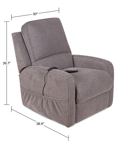 Furniture Karwin Fabric Power Lift Reclining Chair Reviews Recliners Furniture Macy S