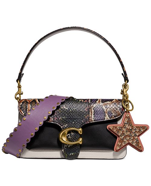 coach tabby bag snakeskin