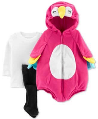 Carter's - Baby Girls 3-Pc. Little Parrot Costume