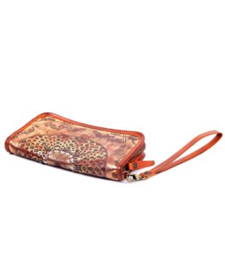 Mola Leather Clutch