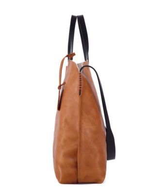 Women's Genuine Leather Forest Island Tote Bag