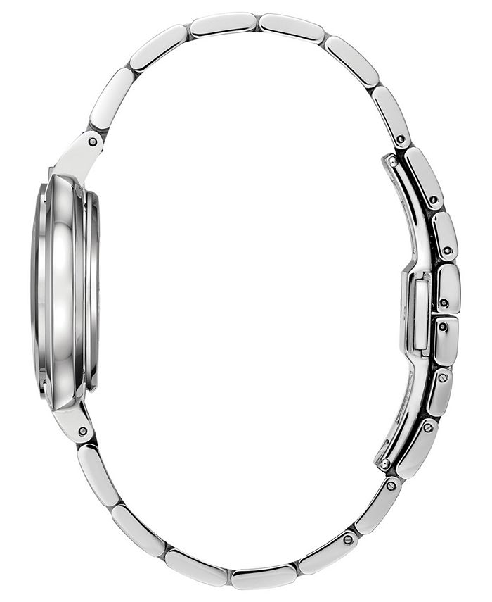 Bulova Women's Rubaiyat Diamond-Accent Stainless Steel Bracelet Watch ...