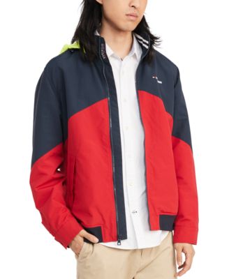 red tommy hilfiger yacht jacket