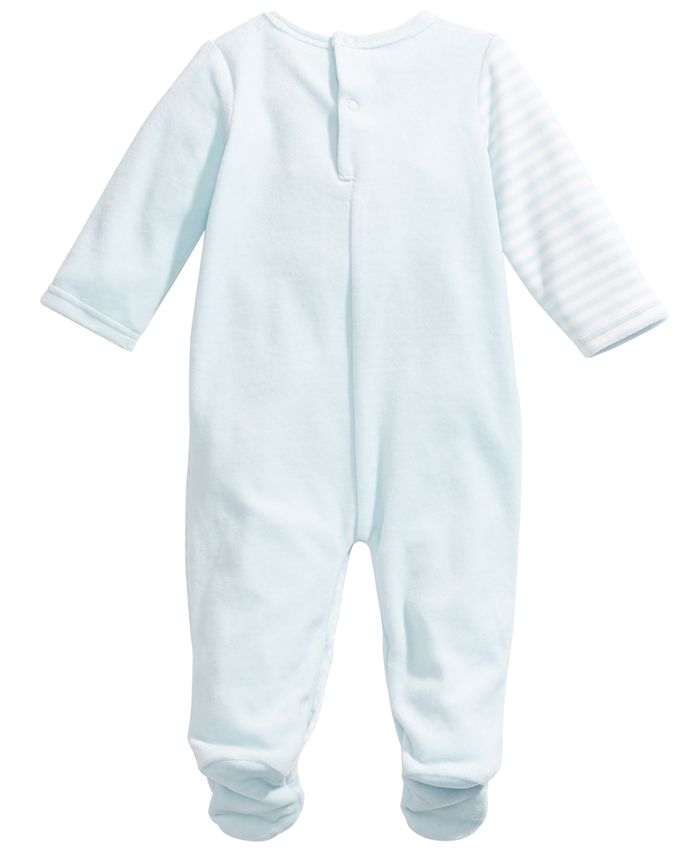 First Impressions Baby Boys 2-Pc. Hat & Footed Elephant Coverall Set ...