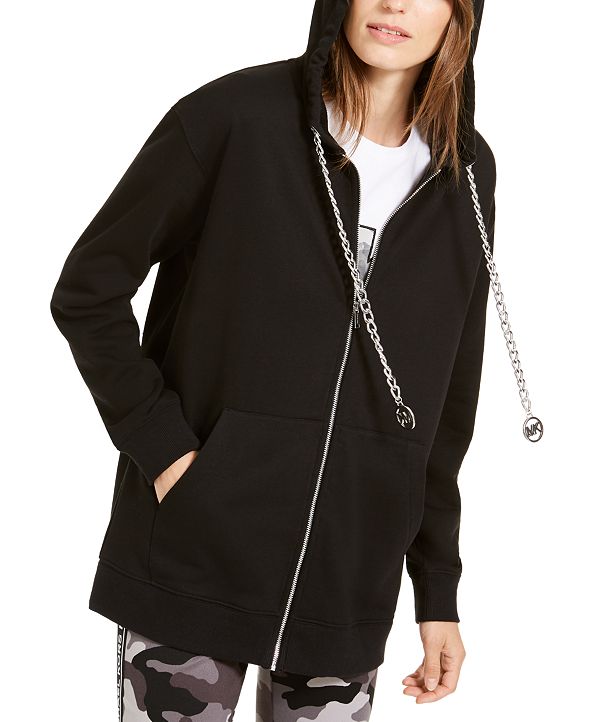 black michael kors hoodie