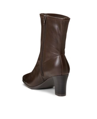 Women's Cinnamon Heeled Tailored Booties