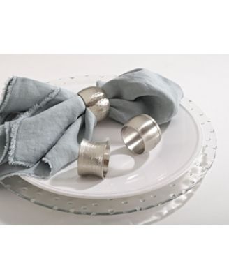 Rounded Napkin Ring, Set of 4