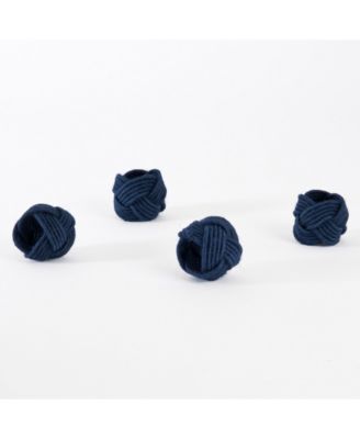 Braided Jute Napkin Ring, Set of 4