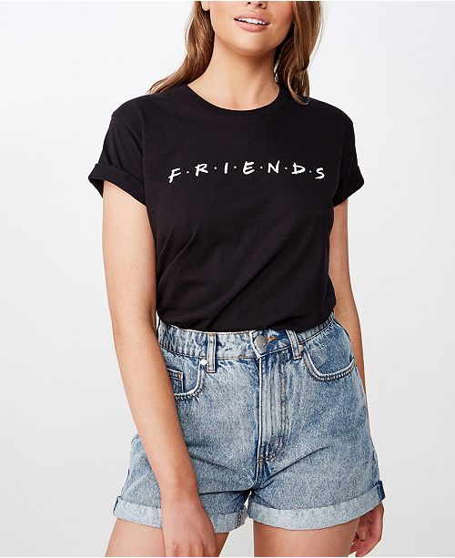 Cotton On Classic Friends T Shirt Reviews Tops Women Macy S