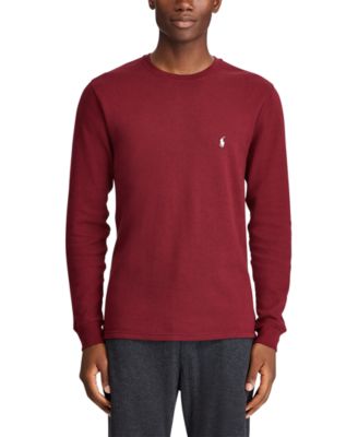 macy's polo thermal shirts