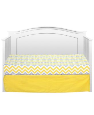 chevron 13 piece crib bedding set