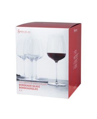 Willsberger Bordeaux Wine Glasses, Set of 4, 22.4 Oz 