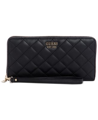 GUESS Miriam Zip Around Wallet - Macy's