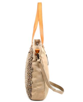 Stellar Stud Leather Tote Bag