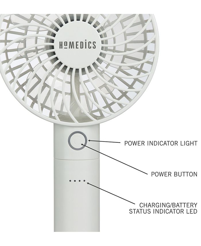 Brookstone Mini Rechargeable Fan & Power Bank & Reviews Wellness