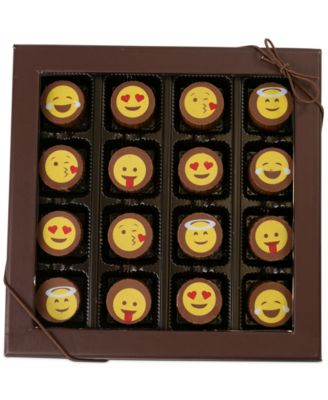 Chocolate Works - 16-Pc. Emoji Truffles