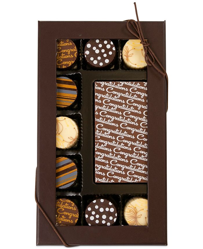 Chocolate Works - 10-Pc. Congratulations Gourmet Chocolate Truffles