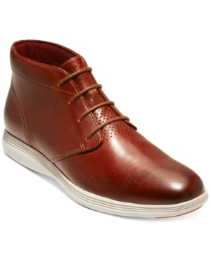 image of Cole Haan Men-s Grand Tour Chukka Boots Men-s Shoes