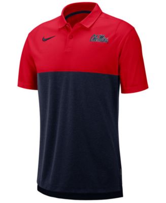 ole miss dri fit polo