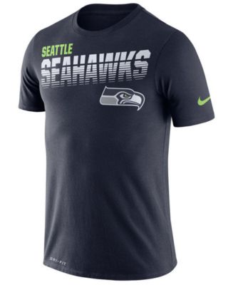 Nike Men's Seattle Seahawks Sideline Legend Line of Scrimmage T-Shirt ...