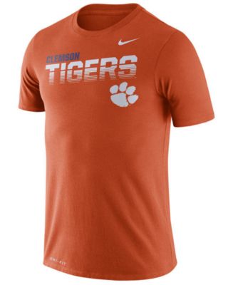 Nike Men's Clemson Tigers Legend Sideline T-shirt - Macy's