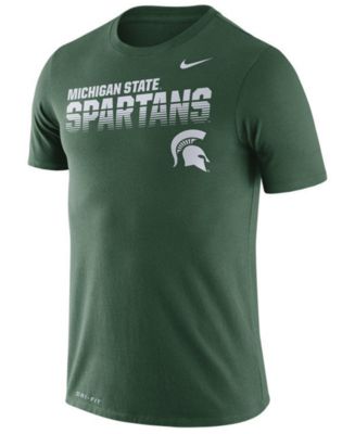 Nike Men's Michigan State Spartans Legend Sideline T-Shirt - Macy's