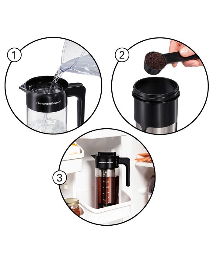 Hamilton Beach 1.7L Cold Brew Pitcher & Reviews Coffee Makers