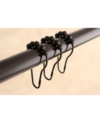 Roller Ball Shower Curtain Rings 12Pcs/Set