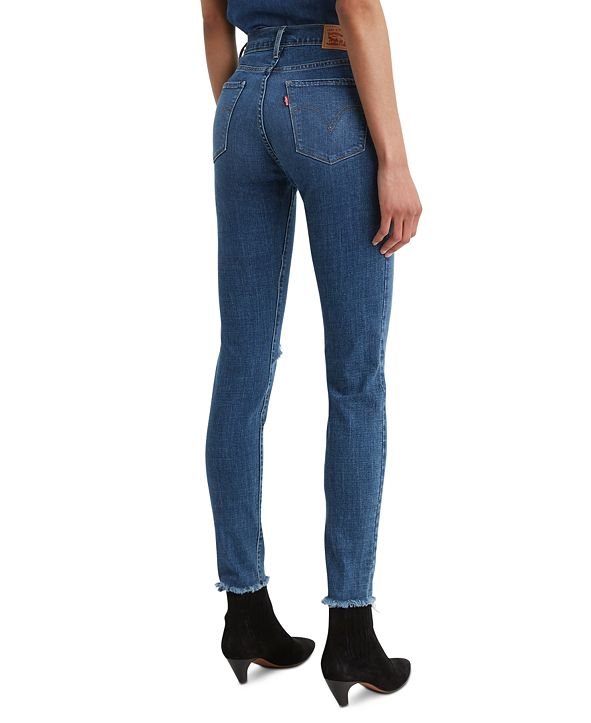 Levi's Women's Distressed Curvy-Fit Skinny Jeans & Reviews - Women - Macy's