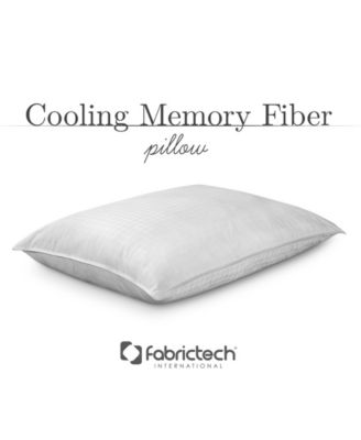 fabrictech cooling memory fiber pillow