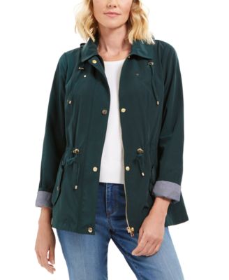 macys womens anorak jackets