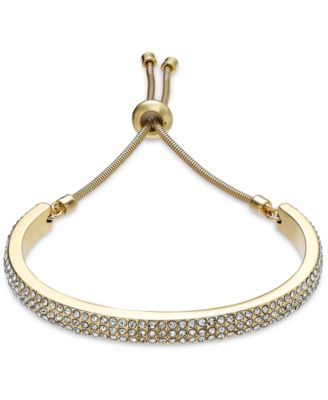 3 Extender Gold 16 INC International Concepts I.N.C International Concepts Crystal Cluster Flower Horizontal Bar Pendant Necklace