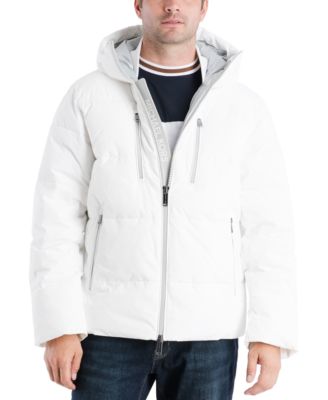 Men's Norwich Hooded Puffer Hipster Jacket, Created for Macy's