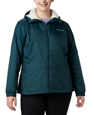 macys plus size columbia jackets