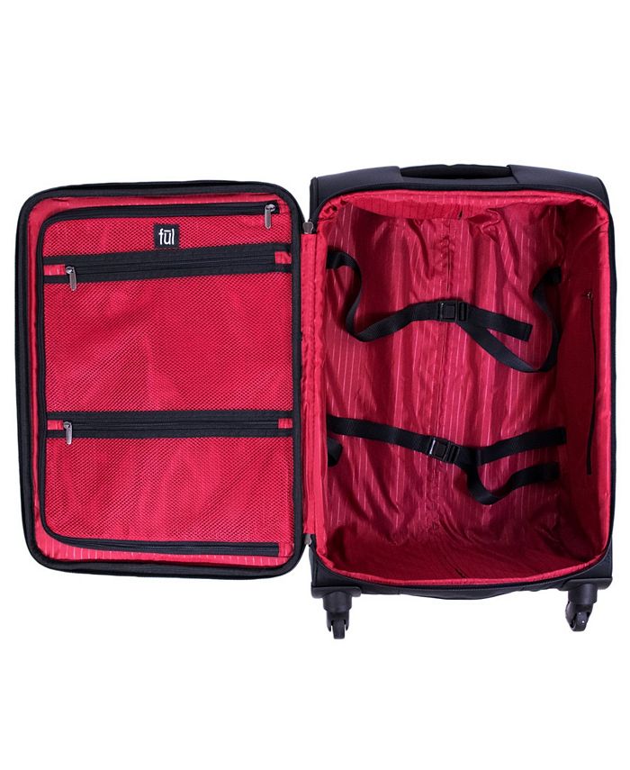 FUL Flemington 25" Soft Sided Rolling Luggage Suitcase Macy's