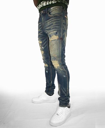 Distressed hot sale jeans macys