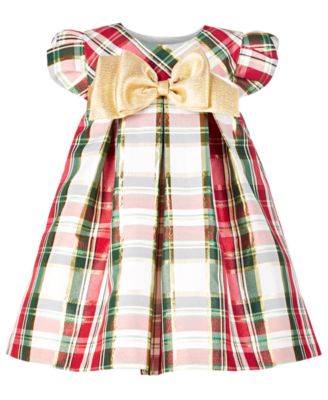 baby girl plaid dress