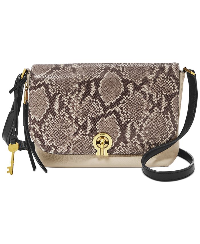 Fossil Maya Small Leather Crossbody Macy s