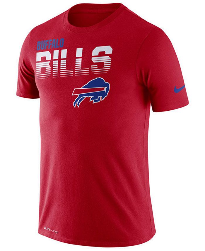 Nike Men's Buffalo Bills Sideline Legend Line of Scrimmage T-Shirt - Macy's