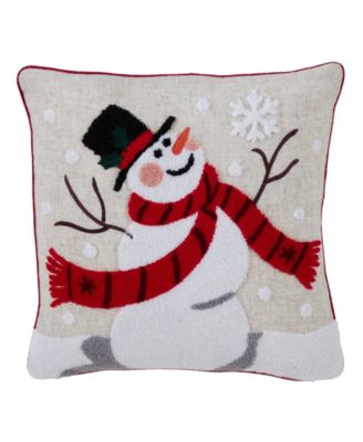 snowman throw pillows