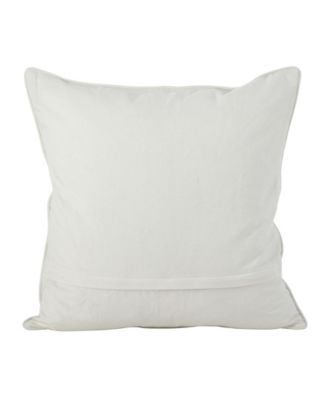 Metallic Diamond Decorative Pillow, 18" x 18"